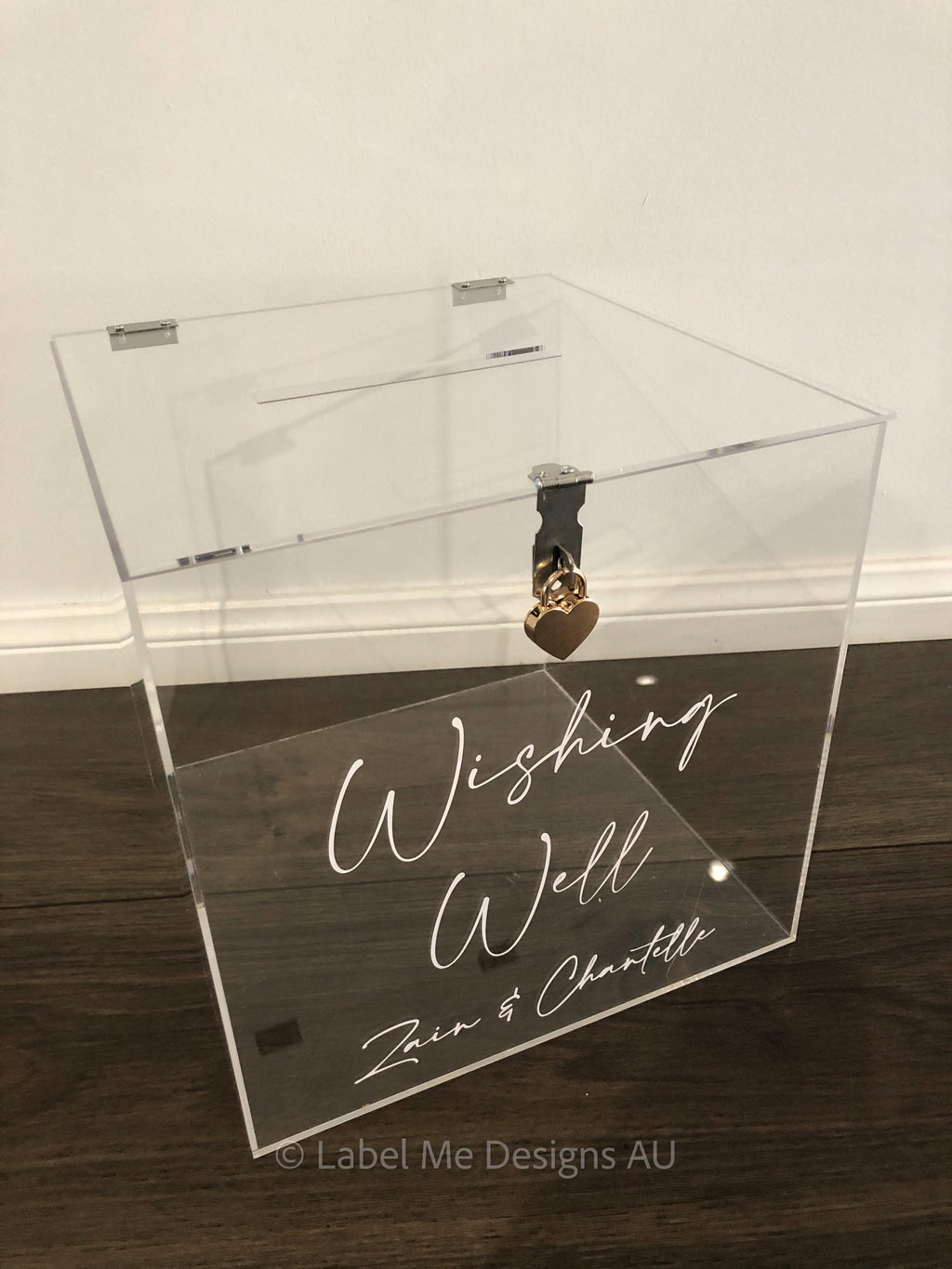 Acrylic Wishing Well – Hire Only (Coomera, Gold Coast)