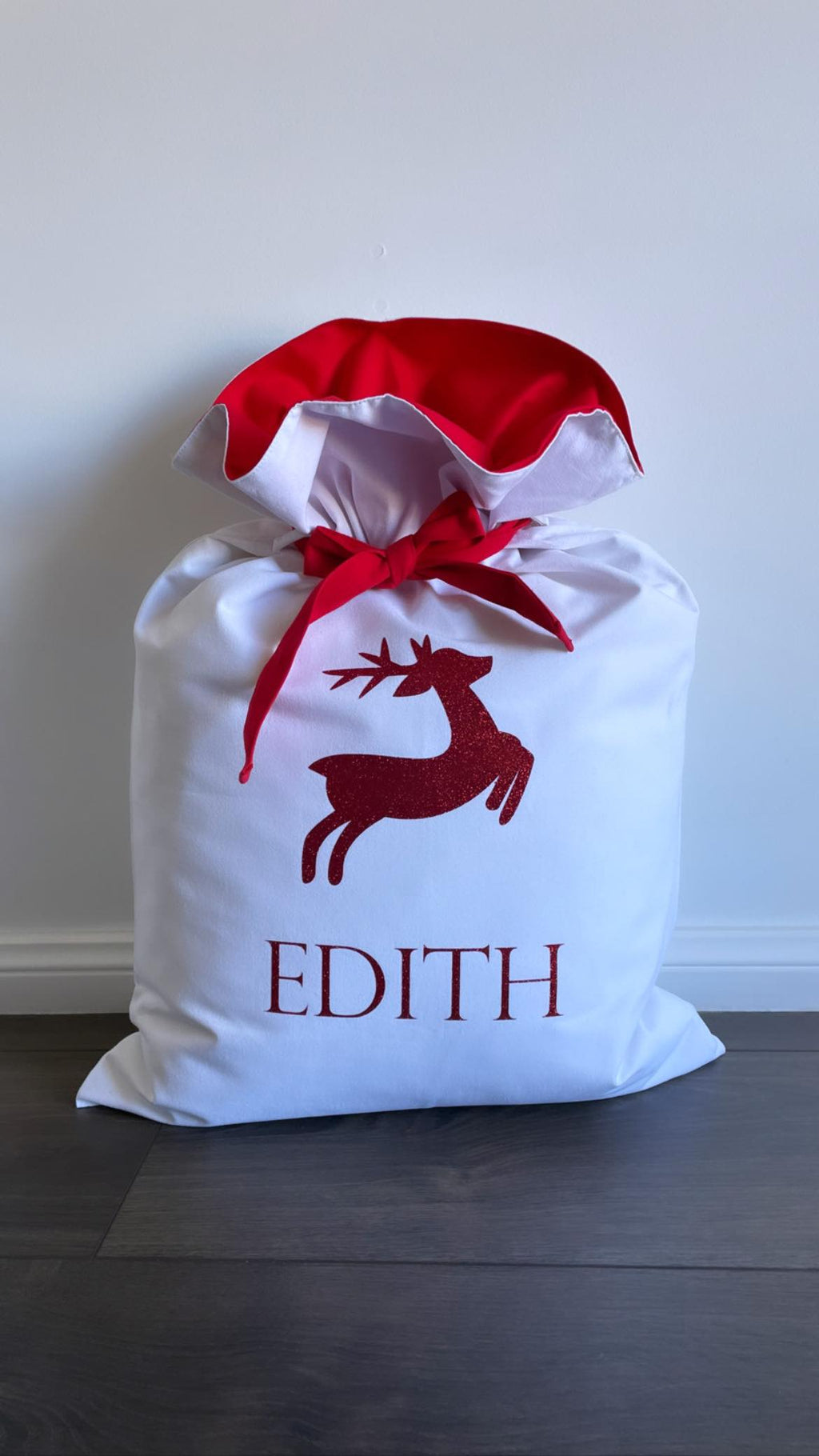 Personalised Christmas Santa Sack