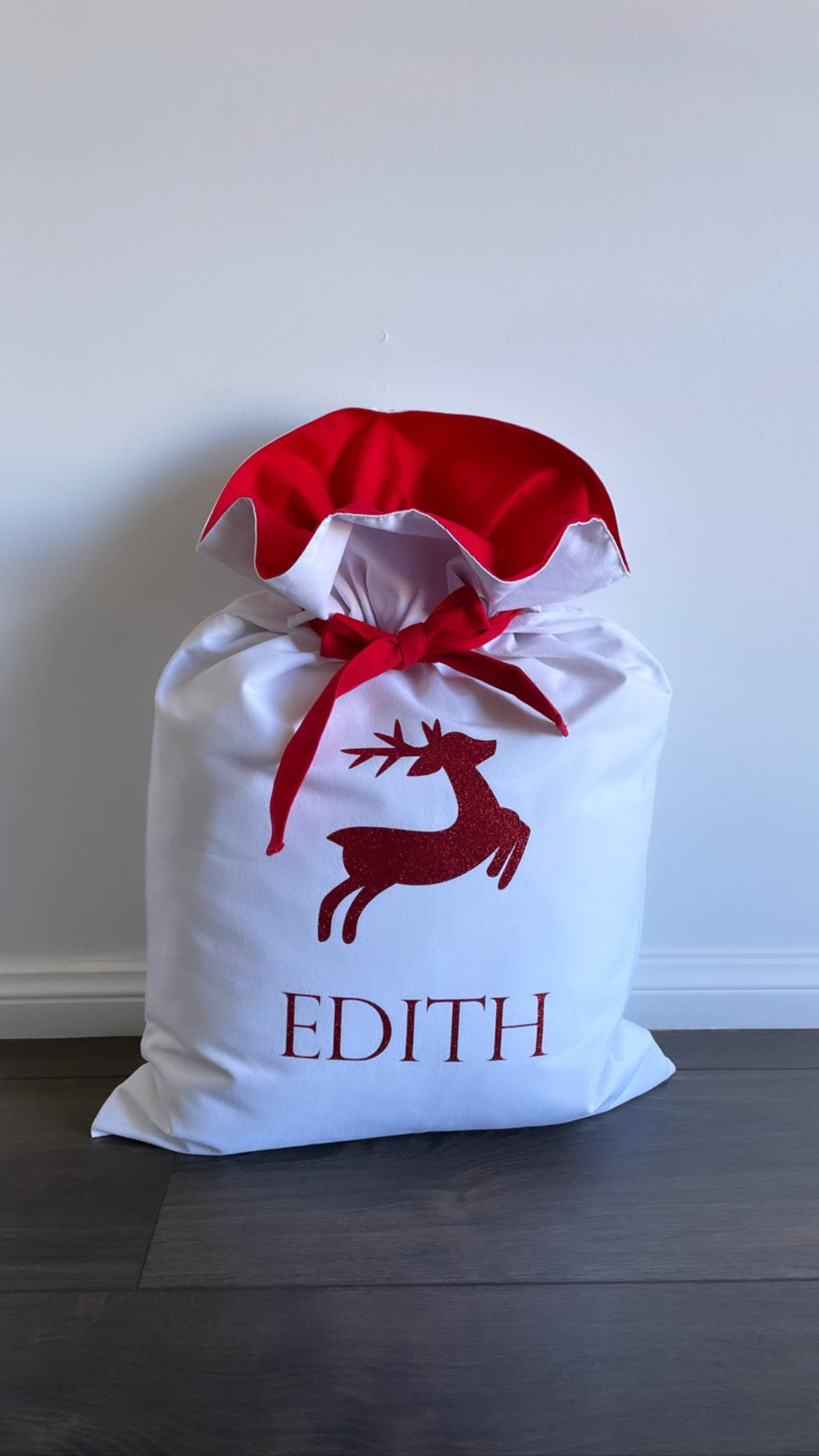 Personalised Christmas Santa Sack