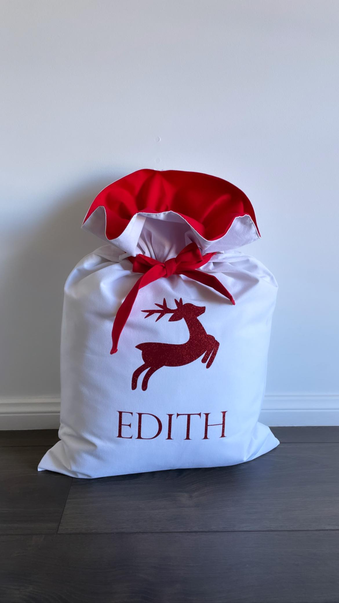 Personalised Christmas Santa Sack