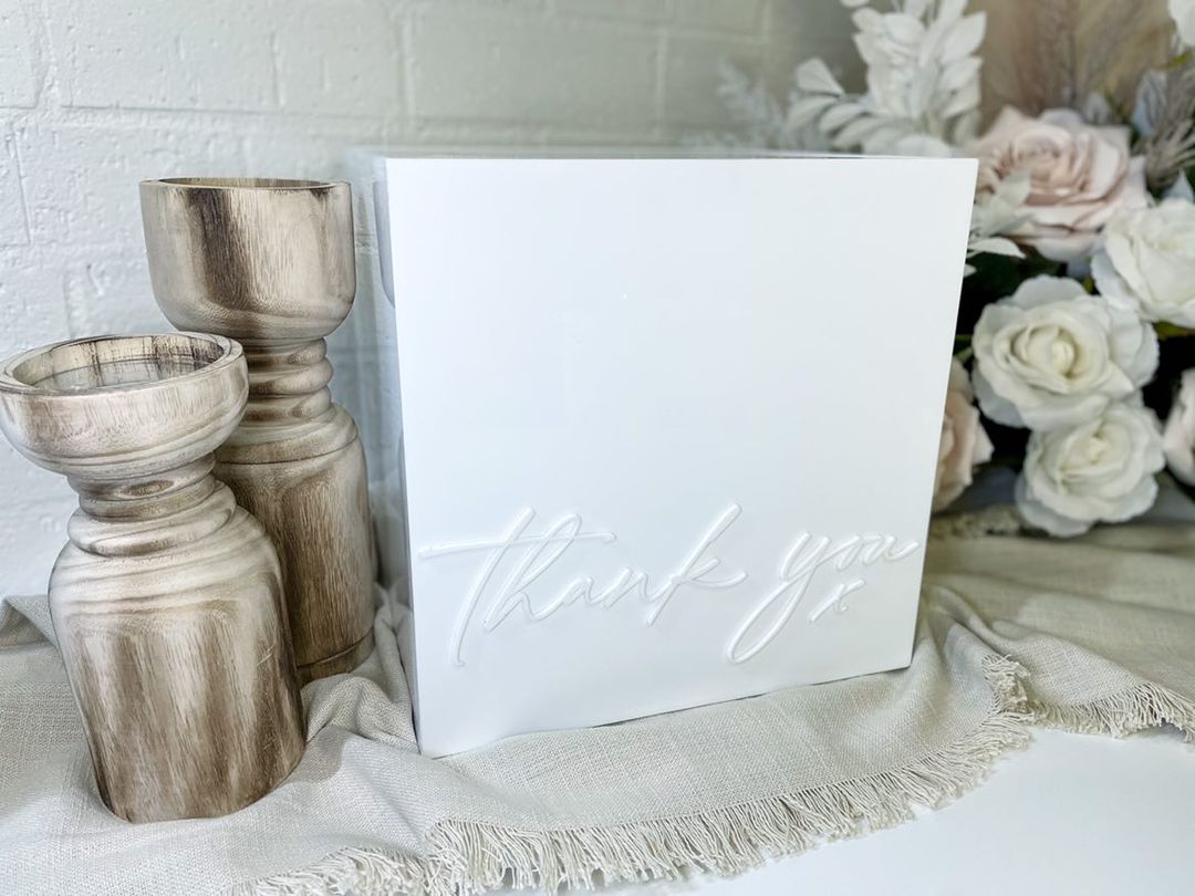 Acrylic Wishing Well – Hire Only (Coomera, Gold Coast)