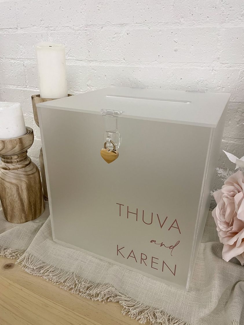 Acrylic Wishing Well – Hire Only (Coomera, Gold Coast)