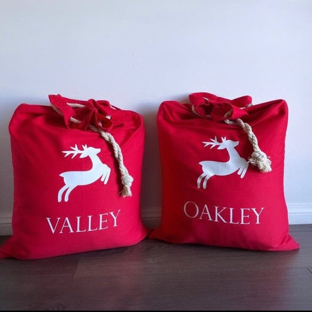 Personalised Christmas Santa Sacks