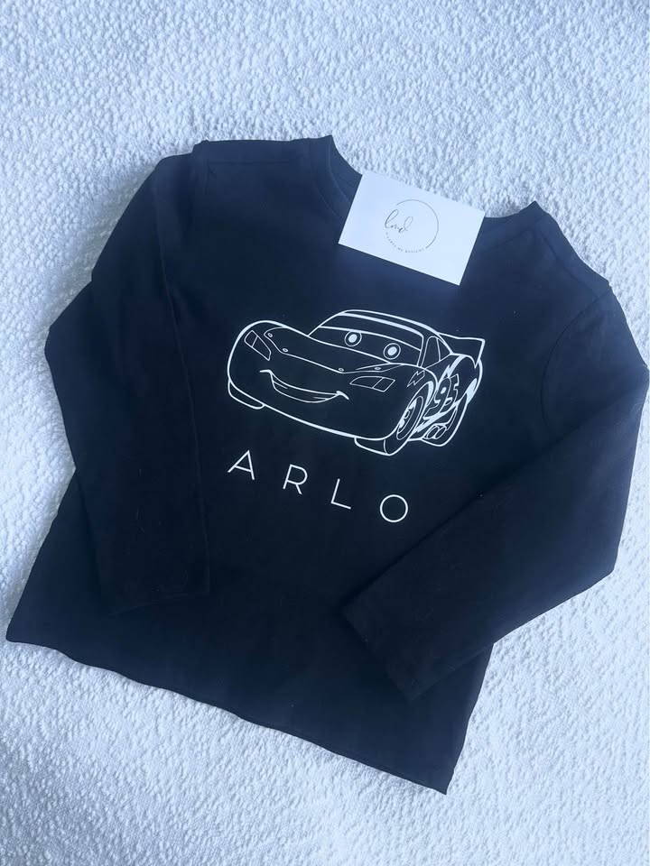 Personalised Car - Kids Top
