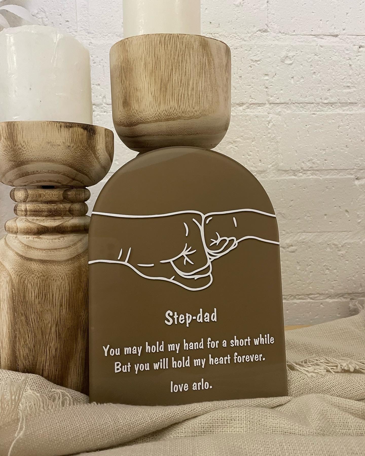 Personalised Family Acrylic Plaque