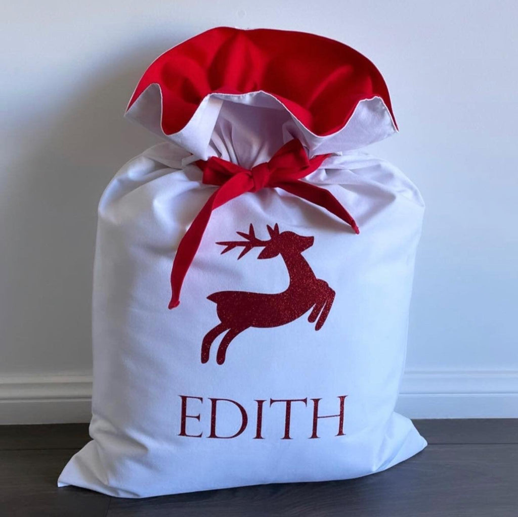 Personalised Christmas Santa Sack