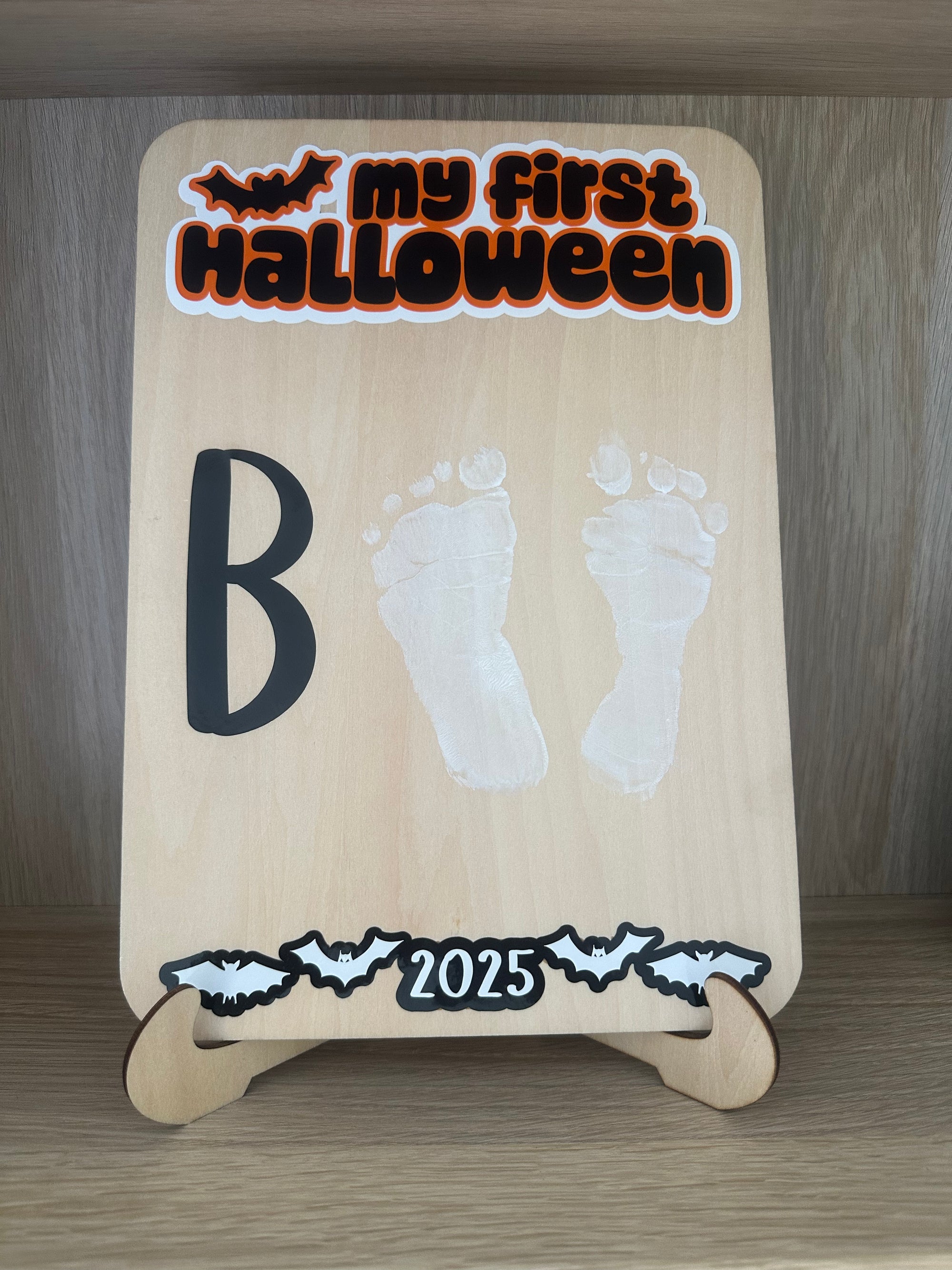 My First Halloween – Baby Boo Keepsake Board