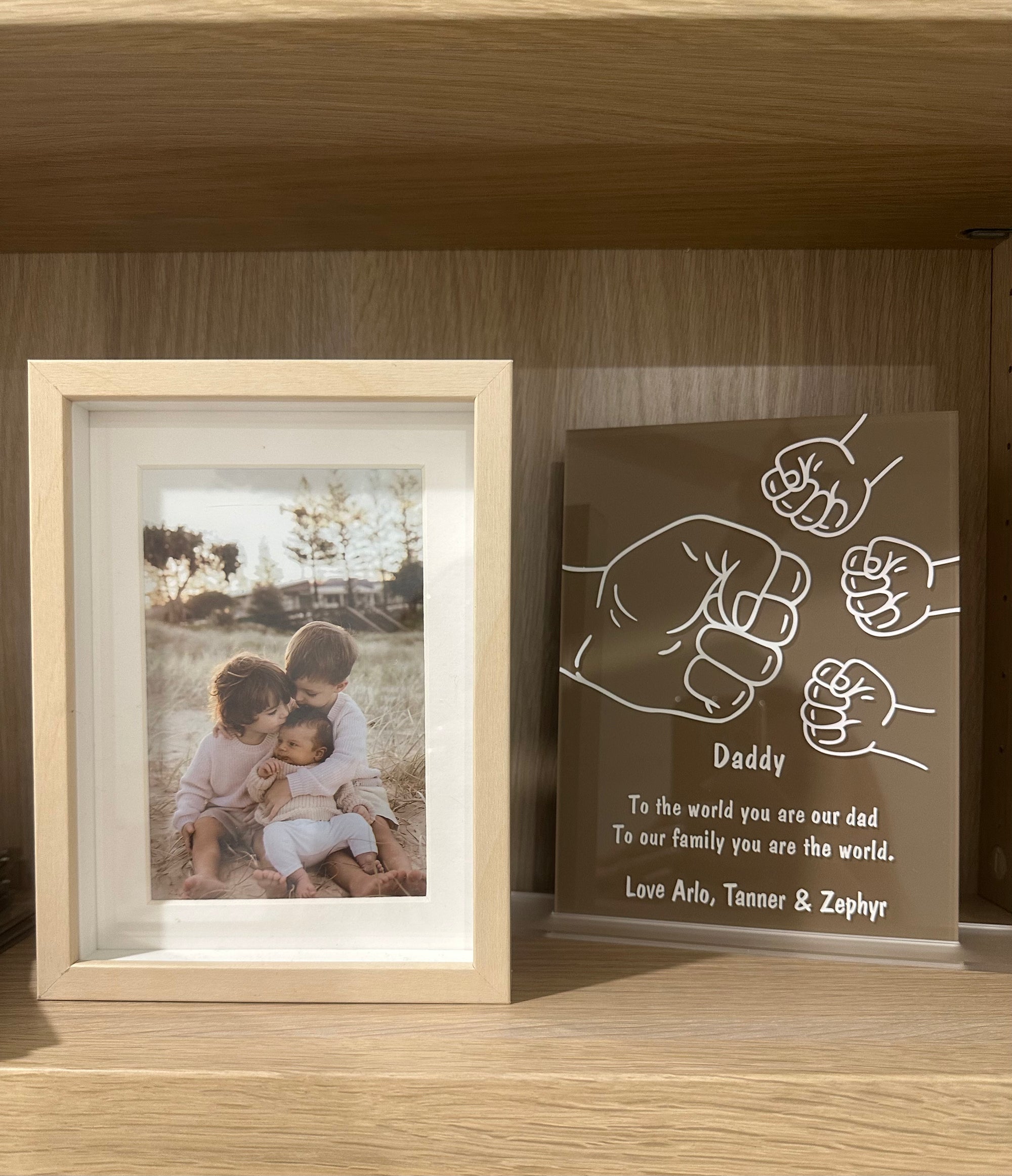 Personalised Father’s Day Acrylic Sign