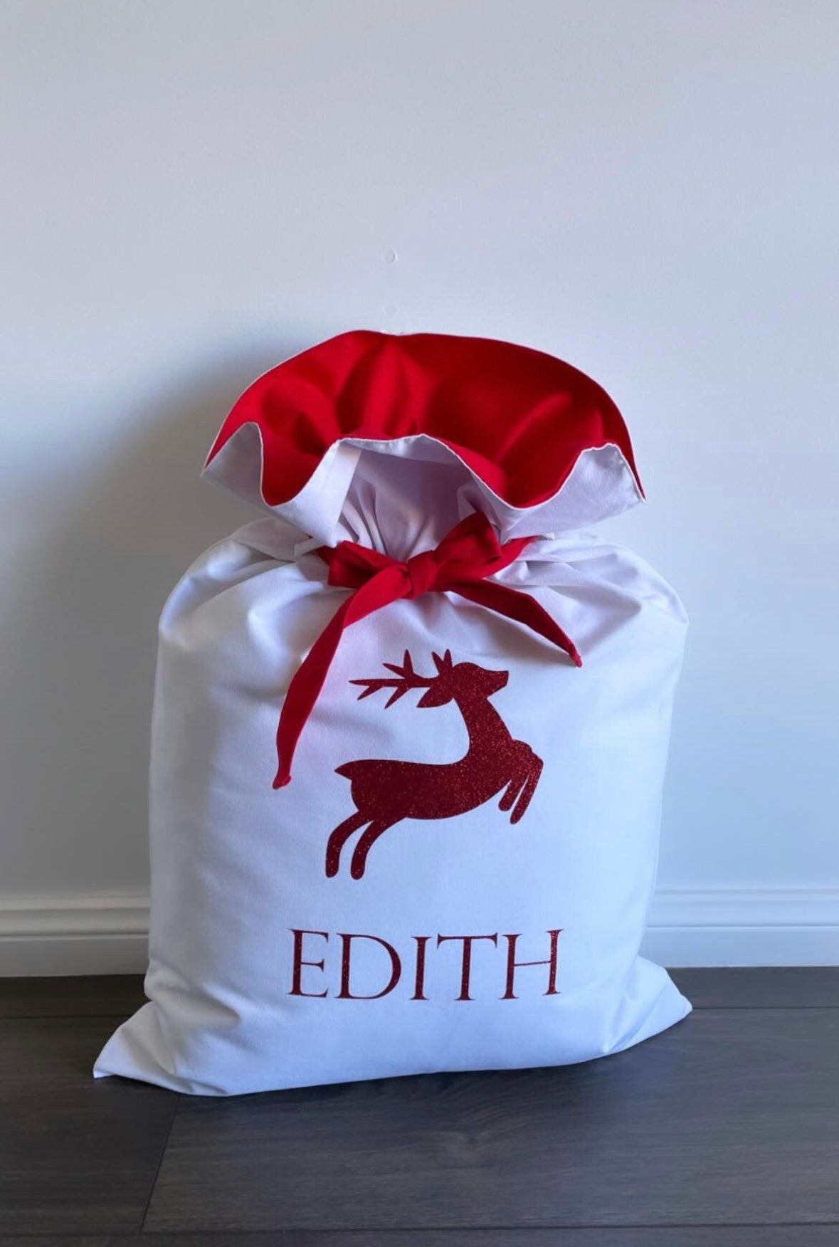 Personalised Christmas Santa Sack