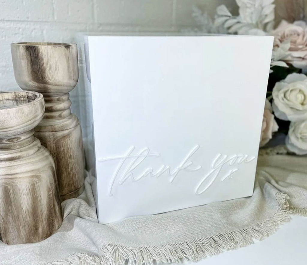 Acrylic Wishing Well – Hire Only (Coomera, Gold Coast)
