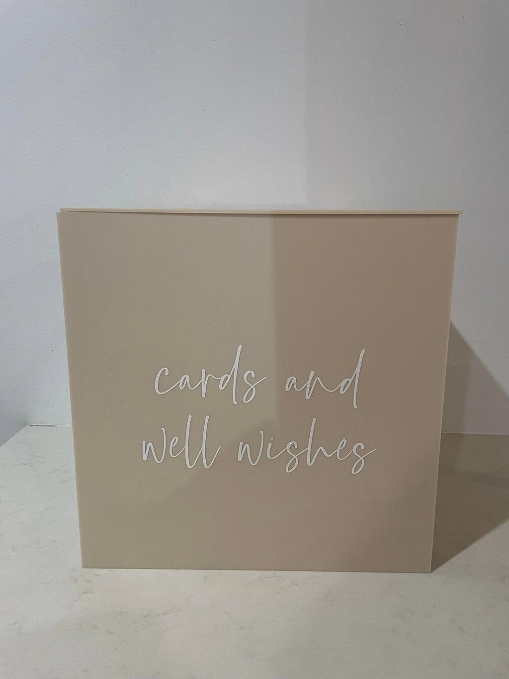 Acrylic Wishing Well – Hire Only (Coomera, Gold Coast)