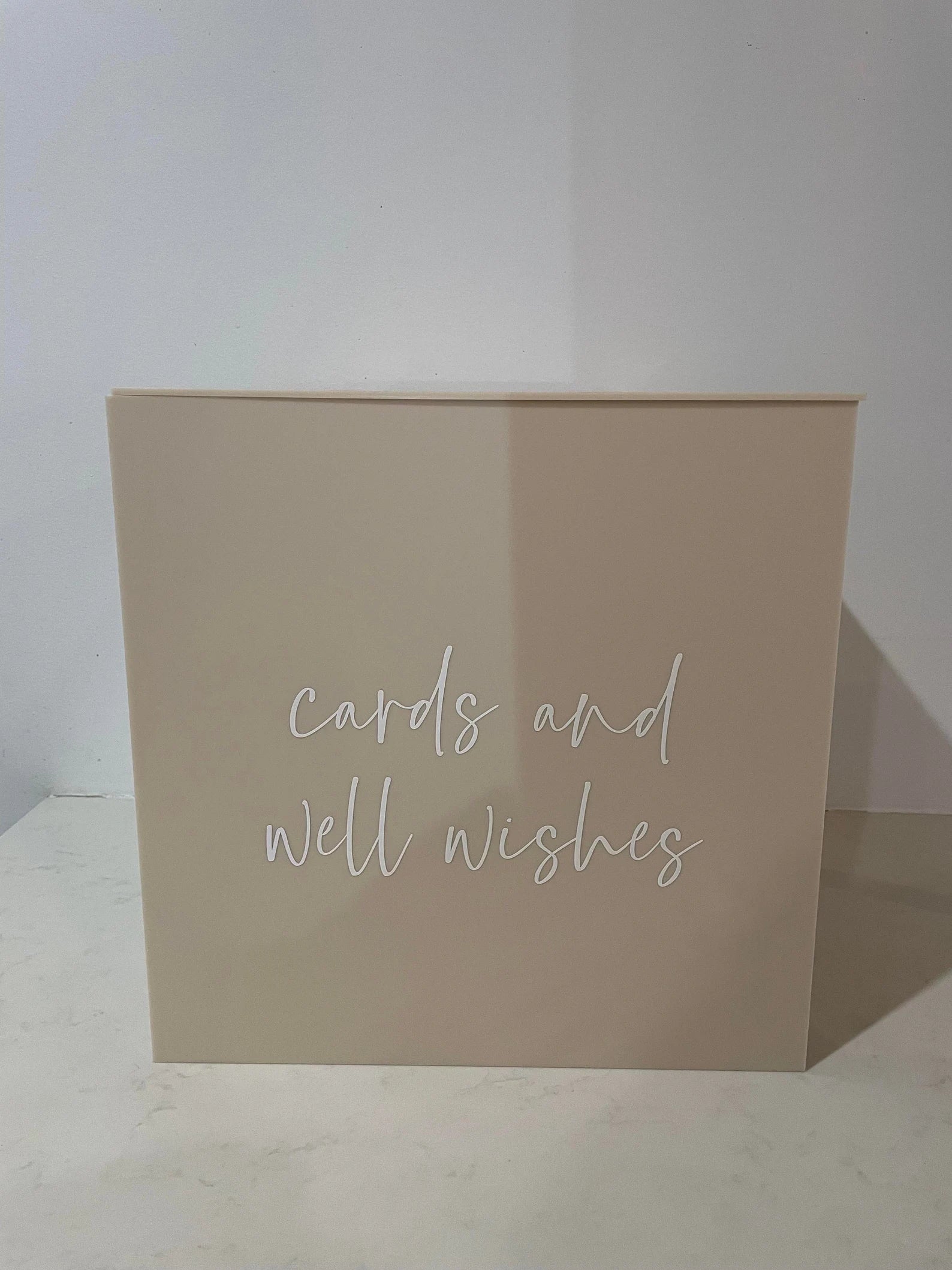 Acrylic Wishing Well – Hire Only (Coomera, Gold Coast)