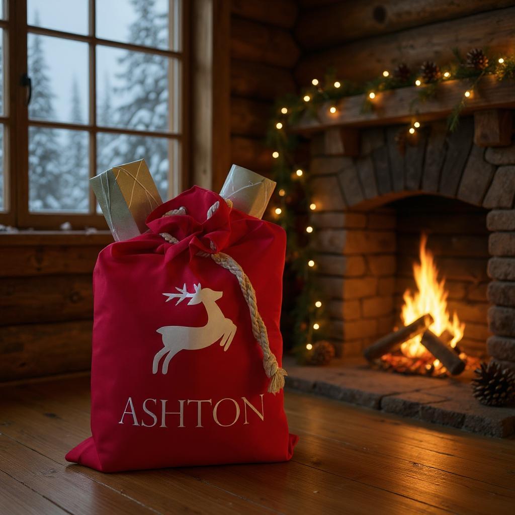 Personalised Christmas Santa Sacks