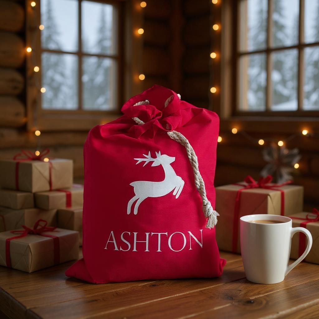 Personalised Christmas Santa Sacks