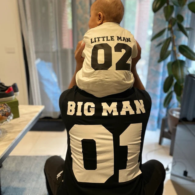 Father’s Day Matching Shirt Set – Big Man & Little Man