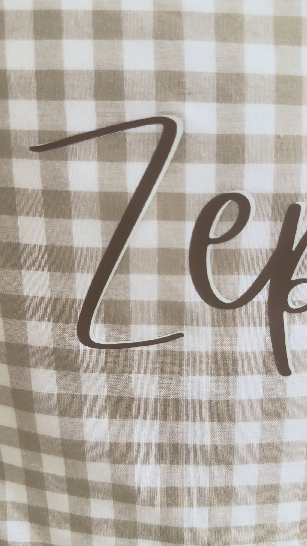 Personalised Linen Santa Sacks